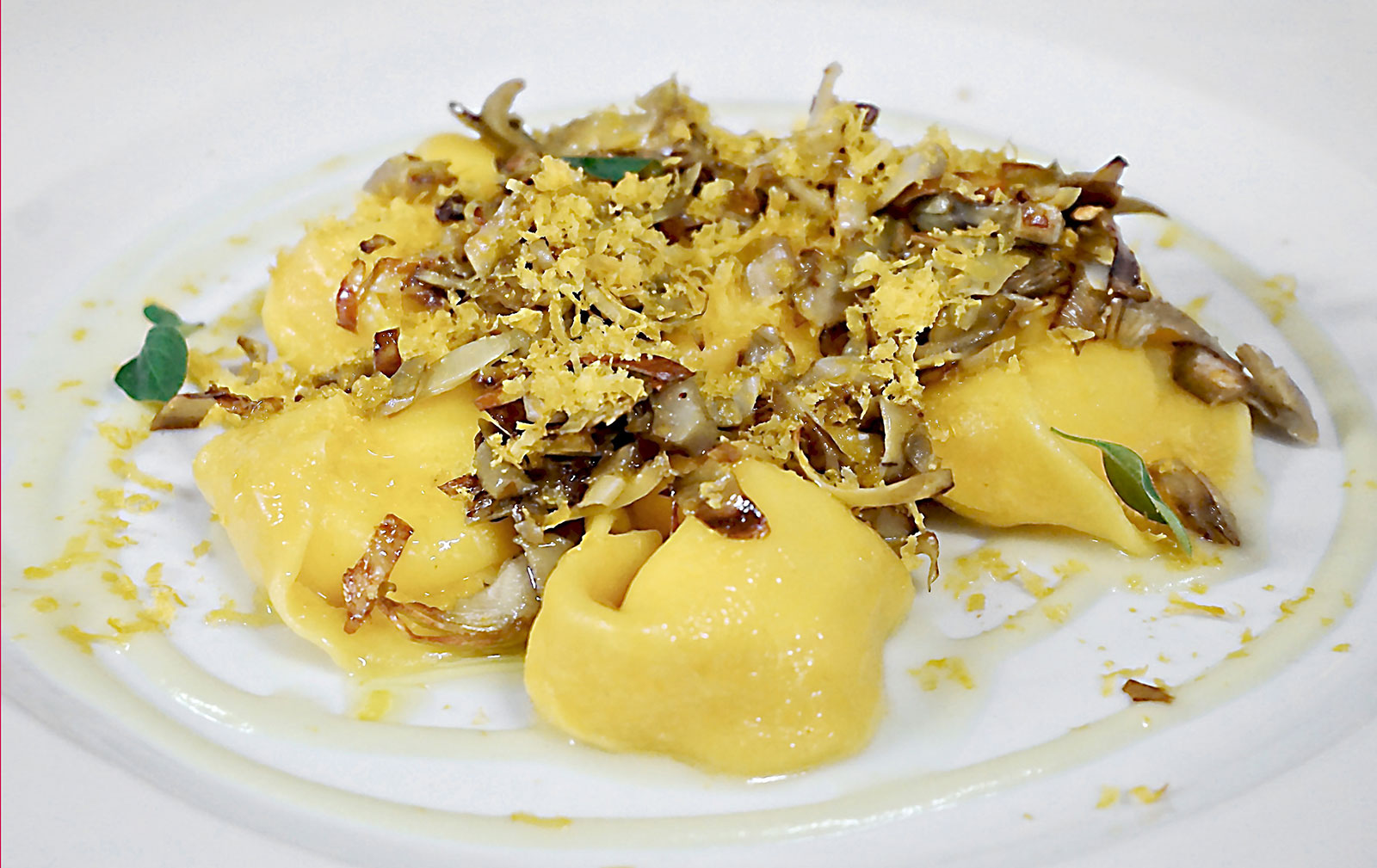 Ricetta: Tortelli ripieni di Burrata, Ricotta e Bottarga